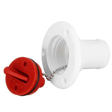 Marine Båd Dækolie Fyldningsdæksel og kædefyldningshætte i plastik til vand og gas