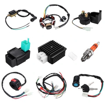 50CC-125CC Mini ATV Komplet ledningsføring CDI STATOR 6 Coil Pole Tænding Elektrisk