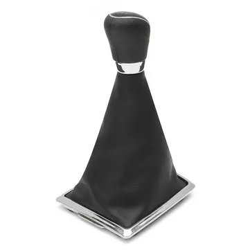 5-trinss gearskift knop stang læderstøvle dækning til Ford Focus