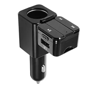 L-25 4.1+EDR Bluetooth musikafspiller med biloplader DC12V 2.1A