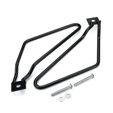 Motorcykel saddeltasker saddeltas støttestænger montering beslag til Harley/Dyna/883/Iron/XL883N