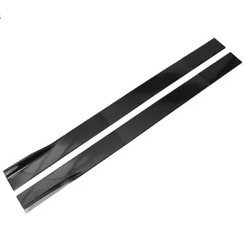 Kulfiber bil side skørt Rocker Extension til Subaru Impreza WRX STI Legacy