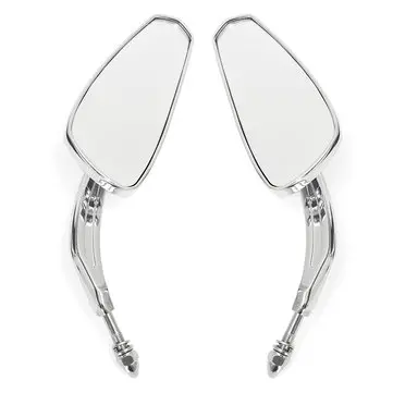 Par Motorcykel Bagspejl Chrome Til Harley Sportster Softail Road King Glide