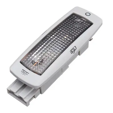 Bagloft lygter loftrygningskortlampe 3-stiftsgråt dæksel 3B0947291B til VW/Skoda/Seat