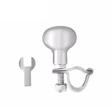BSET MATEL Rattestyringsadapterhåndtag Knap Kugle Kraftgreb Drejehåndtagsholder Rustfrit Stål 316 Til Marinebåd Yacht