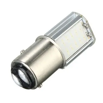 12V Rød 1157 Fire COB LED Bremse Blinklys Baglygte Bilpære Lampe