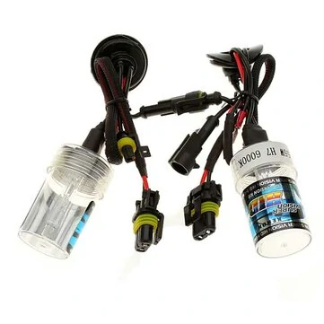 2x Bil H7 55W HID Xenon forlygte lyspære udskiftning ny