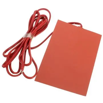 AC 220V Motorolietank Forvarmning Beskyttelse Silikonevarmer 9cm X 12.8cm