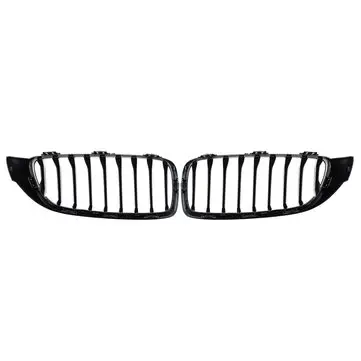 Bil Gloss Sort Nyrergrill for BMW 4-serien F32 F33 F36 F82 Coupé-modeller