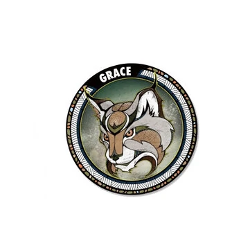 Dyre Totem Grace Ambition Vision Team Wisdom Bil Klistermærker Auto Lastbil Køretøj Motorcykel Decal