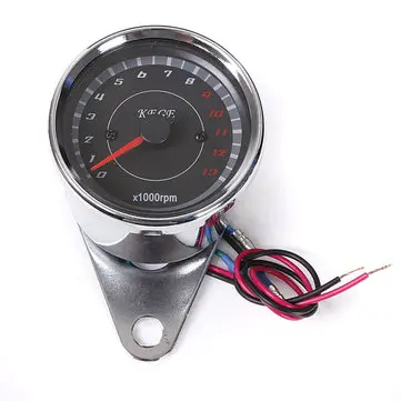 Motorcykel hastighedsmåler turtæller odometer 0-13000 RPM