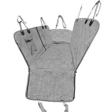 Universel, kraftig quiltet betræk til bagsædet i bilen, der beskytter og fungerer som hængekøje