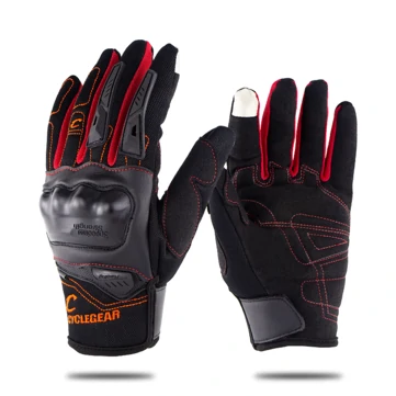 SOMAN CG668 Touch Screen Fuld Finger Handsker Motorcykel Militær Taktisk Airsoft Hård Knogle