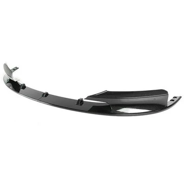Værktøjssæt til to-sektions frontdiffuser splitter i kulfiber stil til BMW F30 3-serien 2012-18