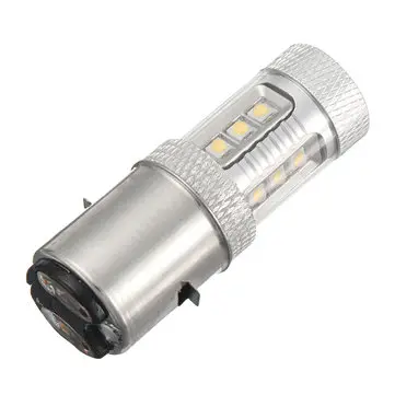 12V BA20D H6 16LED Motorcykel Moped ATV Forlygte Lampepære