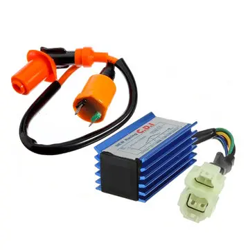 Tændspole og CDI-boks til GY6 50 125 150cc Motorcykel Go Kart ATV Snavs Pit Bike