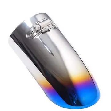 76mm 3,00 Diameter Indløb Rustfrit Stål Udstødningsrør Lyddæmper til Focus 2 3