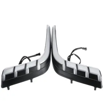 LED DRL Kørelys Lampe Vandtæt Dobbelt Farve Par til Suzuki Swift 2014-2016