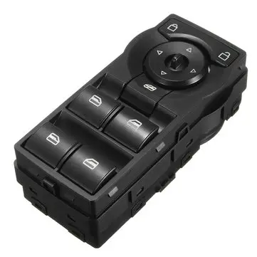 Sort elektrisk vindueshovedkontakt med grønt LED-lys til Holden VE Commodore 2006-2013