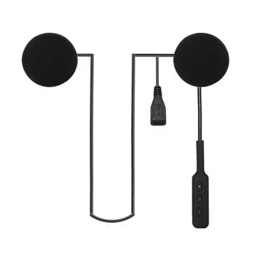 Motorcykel bluetooth 4.0 EDR Hjelm Headset Handsfree Hovedtelefon med Mikrofon