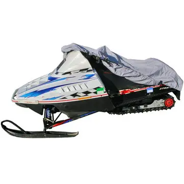110x 51 x 48 tommer Grå Vandtæt Snescooter-dæksel Motorcykel Vejrbestandigt Stof