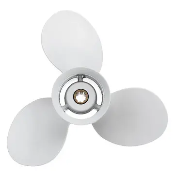 9 1/4 x 12 Aluminiumsbåd påhængsmotor propel til Yamaha 9.9-15HK 683-45941-00-EL