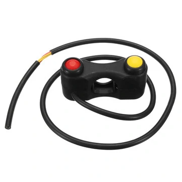 22mm 7/8 tommer 2-knap Array styret montering skifter samling til motorcykel racer cykler