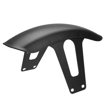 Motorcykel Front Mud Guard Mudguard Til Honda CG125 CM125 Sort Krom