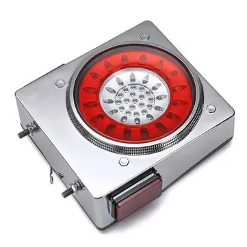 12V 46 LED Indikator Stop Baglygter Til Båd Bil Lastbil Trailer Jernbeslag