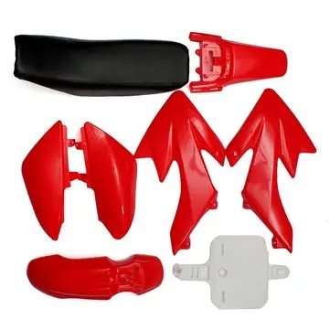 50cc 110cc 125cc 140cc Plastik 4-Stroke CRF50 Pit Bike Set Mudguard Seat
