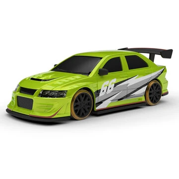 Turbo Racing C66 RTR 1/76 2.4G RWD Mini Drift RC Bil med Opgraderet Gyro Motor Gas Kurve Mikro Fuldt Proportional LED Lys På-Vej Racing Fjernbetjente Køretøjer Modeller Børn Legetøj