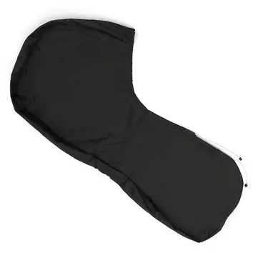 Vandtæt 600D Sort Båd Fuld Påhængsmotor Cover Til 60-100HK Motor