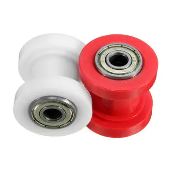 8 mm eller 10 mm Kædehjulsstrammerhjulsvejledningshjul til 125 XR CRF KLX11Pitjordcykel