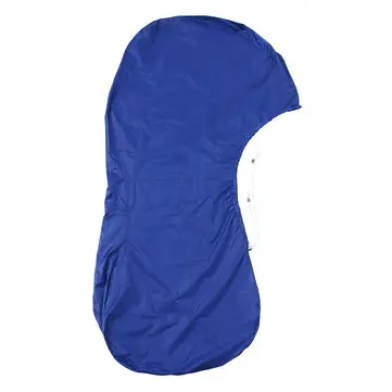 420D Fuldt Udluftet Motorbådsdækning Blå/Grå Til 20-30HK Motor Vandtæt