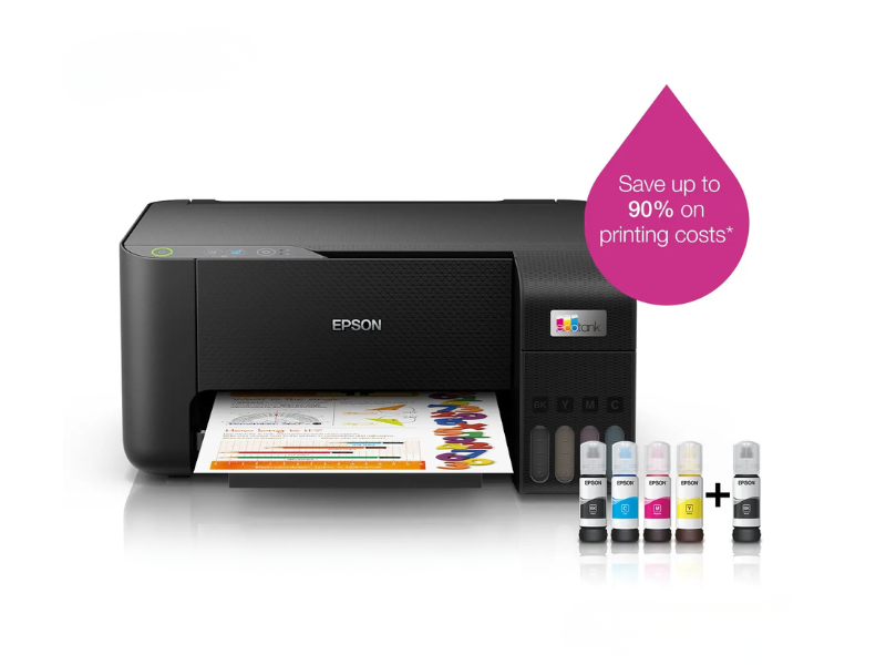 Buy new Epson EcoTank L3210 Ink Tank All-in-One Printer; USB Print, Scan & Copy, High Yield 8100/6500 Pages per Refill, 12W Power Consumption in Uganda - - Free Delivery > Long warranty > Lifetime Aft