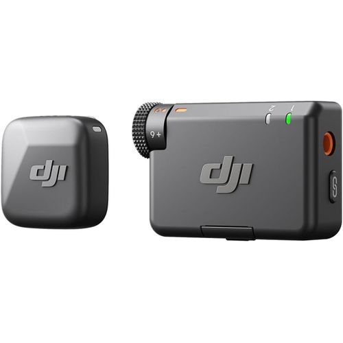 Dji Mic Mini (1TX+1RX), Ultralight, Detail-Rich Audio, Noise Cancelling, Automatic Limiting, Wireless Mic for Camera/iPhone/Android, Vlog, 400m Transmission- Compact Wireless Microphone System