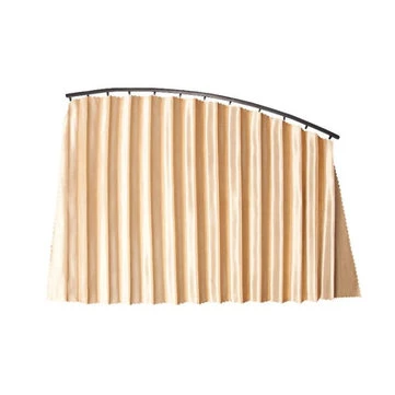 4 Potong Tirai Slide Sunshade Jendela Samping Mobil Pemasangan Magnetik