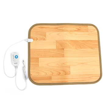 Pemanas Kaki Listrik Saat Musim Dingin Menghangatkan Lantai Karpet Mat Kantor Rumah 50x60cm