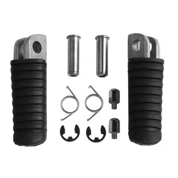 카와사키 EX250 NINJA ER-4F KLE650용 오토바이 프론트 피트레스트 페달 풋 페그