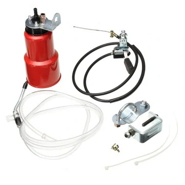 오토바이 체인 윤활 장치 오일러 유지 보수 세트 모터바이크 윤활제 그리스 윤활