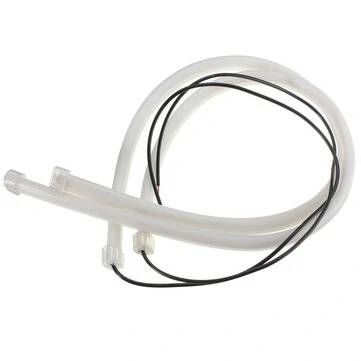 2pcs 60cm SMD3014 유연한 LED 스트립 라이트 DRL 주간 주행 램프 오토바이 스쿠터 자동차용