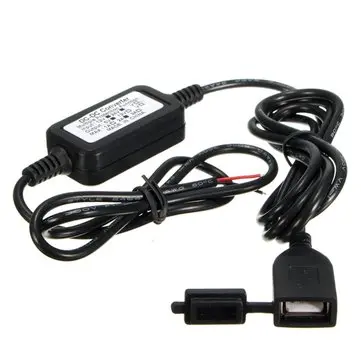 폰 GPS 태블릿용 DC12-24V 방수 5V 2A 오토바이 USB 충전기
