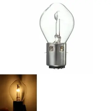 GY6 ATV 오토바이용 35W 12V BA20d 헤드라이트 전구