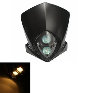 더트 바이크 스트리트 바이크 스트리트 파이터용 오토바이 헤드라이트 할로겐 램프