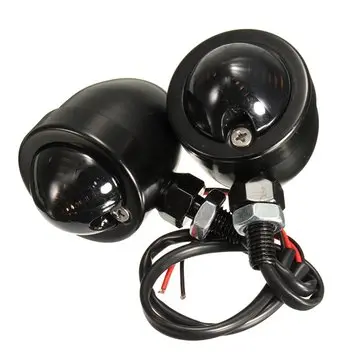 12V 범용 오토바이 총 방향 지시등 등 티끌색 빛