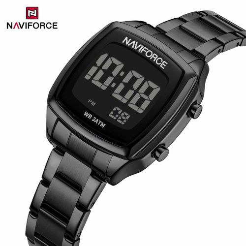 Naviforce Ladies Led Display watch - Black
