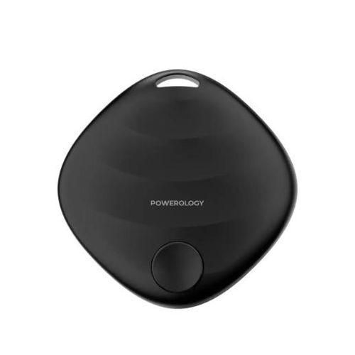 Powerology Find My Smart Tag, Bluetooth 5.3, Compatible with Apple Find My Compatible With iOS 14.5 and Above & Mac OS, Real-Time Updates, Replaceable Battery, Traqueur intelligent