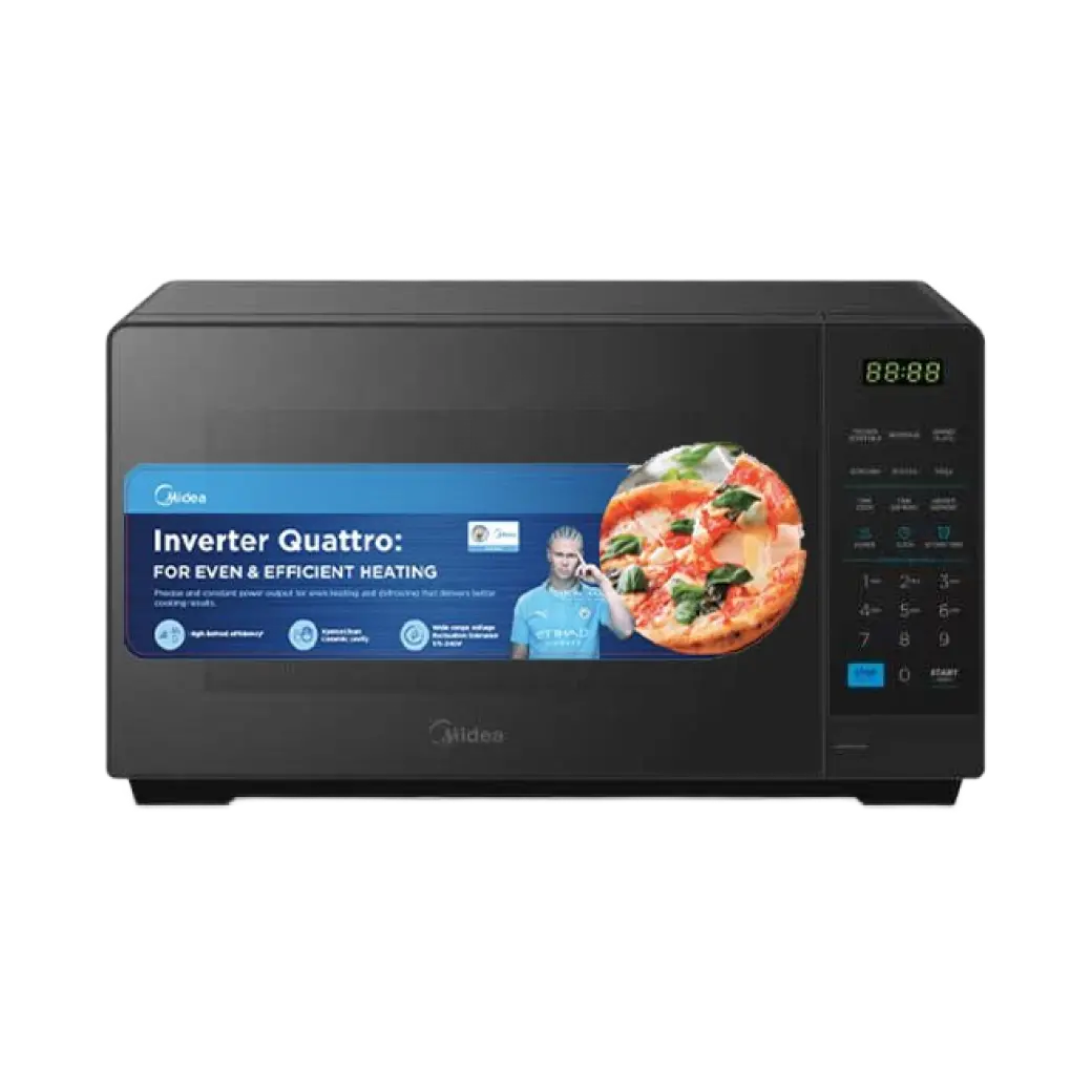 Midea 20L Digital Microwave Oven (Inverter) - EM7P012MZ-B