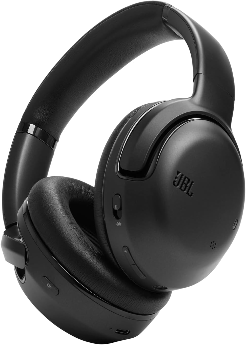 JBL Tour One M2 Wireless Over-Ear Noise Cancelling Headphones, ANC + Smart Ambient, 4-Mic, Legendary Pro Sound, Immersive Spatial Sound, Personi-Fi 2.0, Bluetooth 5.3 - Black, JBLTOURONEM2BLK