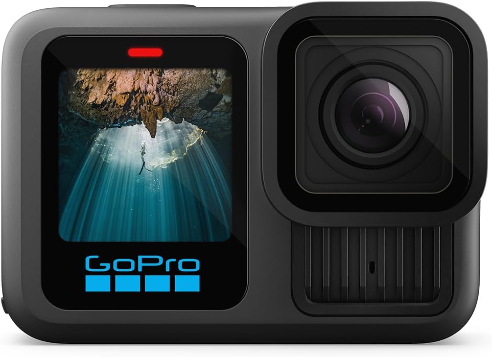 GoPro HERO13 Black - Waterproof Action Camera with 5.3K60 Video, 27MP Photo, Creator Edition, Compatibility with HB Series Lenses